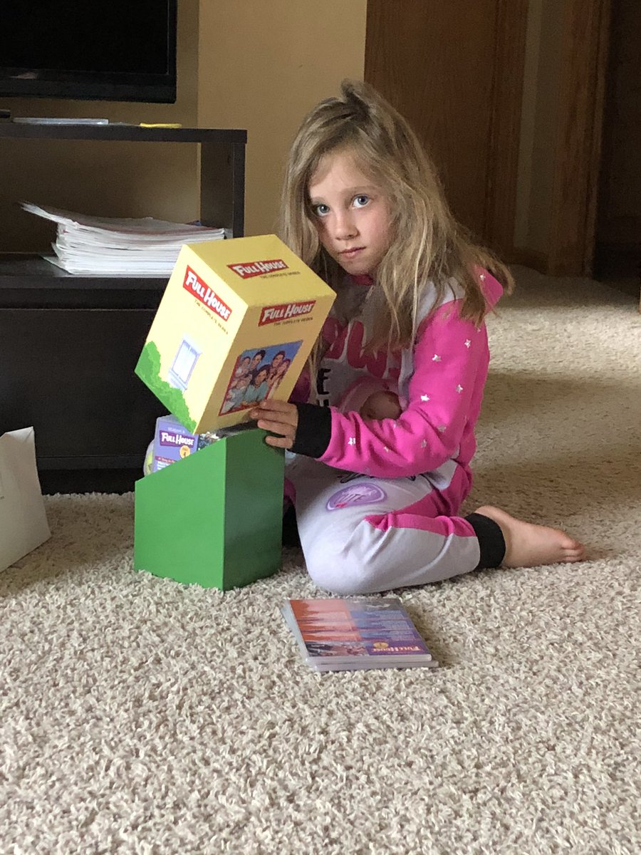 TylerLaBonne's tweet photo. My kids have been binge watching Full House! All TV time recently has been season one and this morning it is onto season two! https://t.co/54u1Xv4Vth