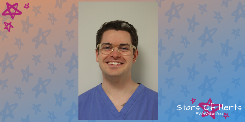 WestHertsNHS's tweet photo. Today's #Starsofherts is our fantastic physio Jack Magurine. ' Has provided support to the teams on the ward, this has been vital to ensure the best care for our patients. Nothing is too much trouble and he always supports staff with a smile. THANK YOU, you are a real star ❤️ https://t.co/HWSJchTqYY