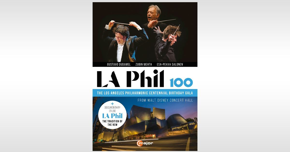 IMZ International Music + Media Centre (@imzmedia) on Twitter photo <a href="/CmajorEnt1/">Cmajor Entertainment</a> presents on DVD + Blu-ray:
LA Phil 100 – The <a href="/LAPhil/">LA Phil</a> Centennial Birthday Gala
A century to the day after the orchestra’s first concert on 24 October 1919, the centennial season culminates in a “splashy gala night” (<a href="/SFCV/">SF Classical Voice</a>).
news.imz.at/music-dance-re…
#ClassicalMusic <a href="/CmajorEnt1/">Cmajor Entertainment</a> presents on DVD + Blu-ray:
LA Phil 100 – The <a href="/LAPhil/">LA Phil</a> Centennial Birthday Gala
A century to the day after the orchestra’s first concert on 24 October 1919, the centennial season culminates in a “splashy gala night” (<a href="/SFCV/">SF Classical Voice</a>).
news.imz.at/music-dance-re…
#ClassicalMusic