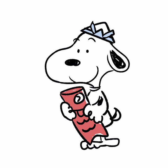 スヌーピーのtwitterイラスト検索結果
