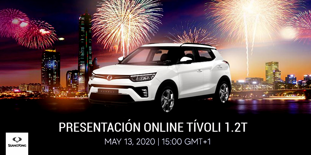 KGMEspana's tweet photo. ¿Preparad@s para una gran noticia? 🔊
¡El #Tivoli trae nueva motorización! 🗓️ Apunta una cita virtual el próximo 13 de mayo a las 15h, desvelaremos todos los detalles en directo desde Corea.
  👉🏻Os contaremos más en las https://t.co/CwVts5DUus. de #SsangYongEspaña. 
#TivoliG12T https://t.co/gA0O8XZGT3