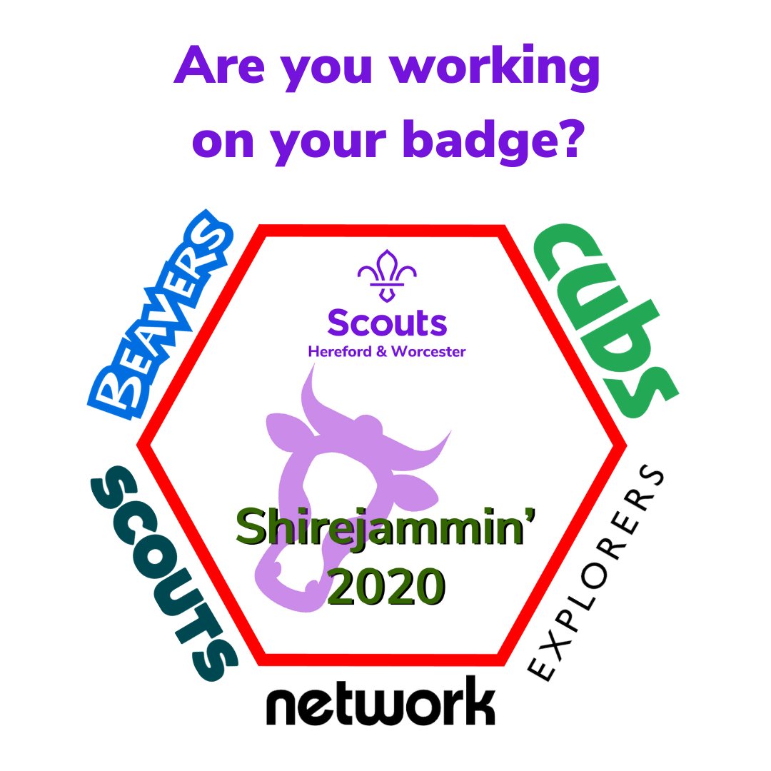 ScoutsHW's tweet image. How are you doing with your Shirejammin'@Home badges? If not, never fear there is still time!  Why not give it a go and add some Scout Adventure into your life? Check out everything you need to know here: shirejammin.shirejam.org.uk

#ShirejamminAtHome #VirtualScouting #ScoutsHW