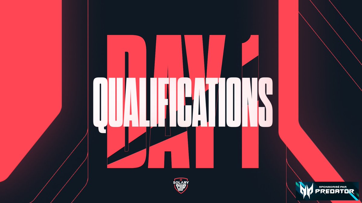 SolaryTV's tweet photo. La #SolaryCup sur @VALORANTfr ça commence dans 5 minutes pour cette première journée de qualifications !

Bonne chance à tous les participants 💪 https://t.co/RyAOldBkBv