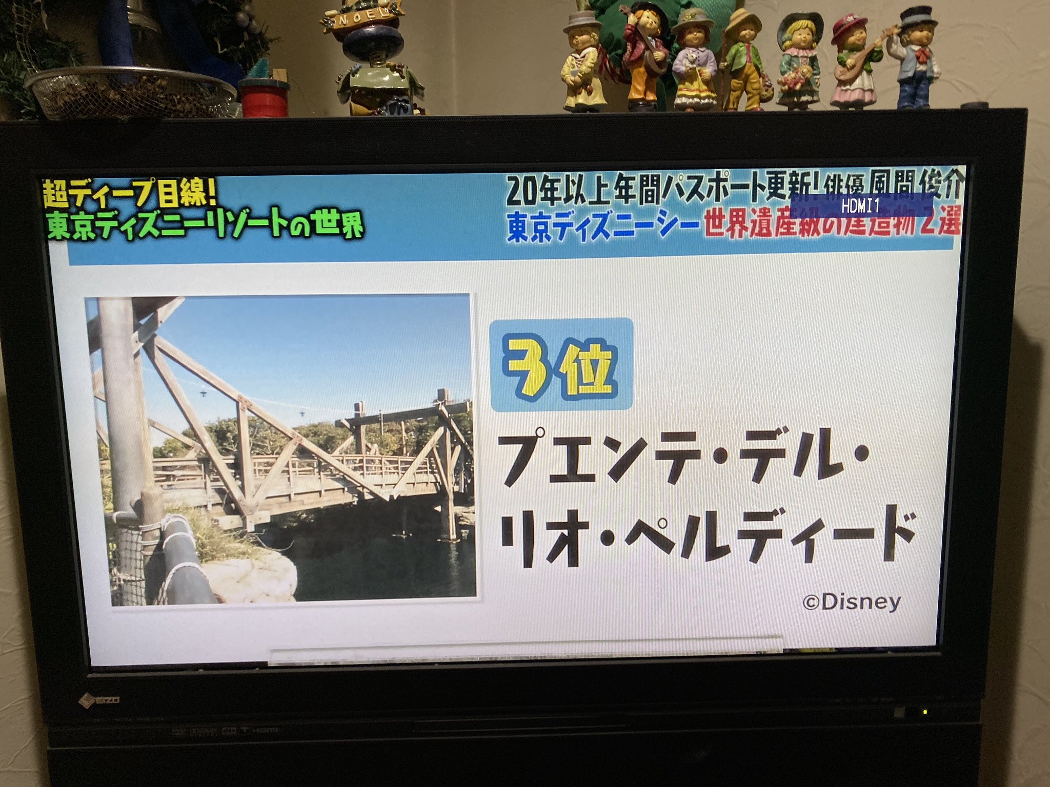 レロ 中村香住 現代思想 恋愛 の現在特集 発売中 風間俊介の好きな東京ディズニーシーの橋 第3位 プエンテ デル リオ ペルディード リオ ペルディード橋きたぞ 放送予告が出た時から リオ ペルディード橋きたら嬉しいなと思ってたから