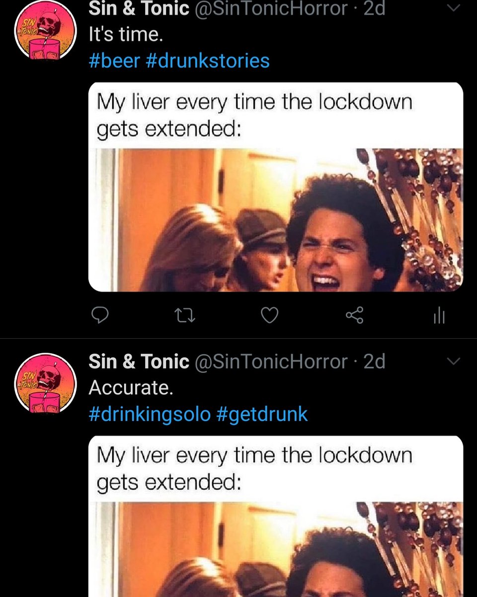 SinTonicHorror's tweet photo. Whoa was I already drunk?? https://t.co/0RMe7y1sw3