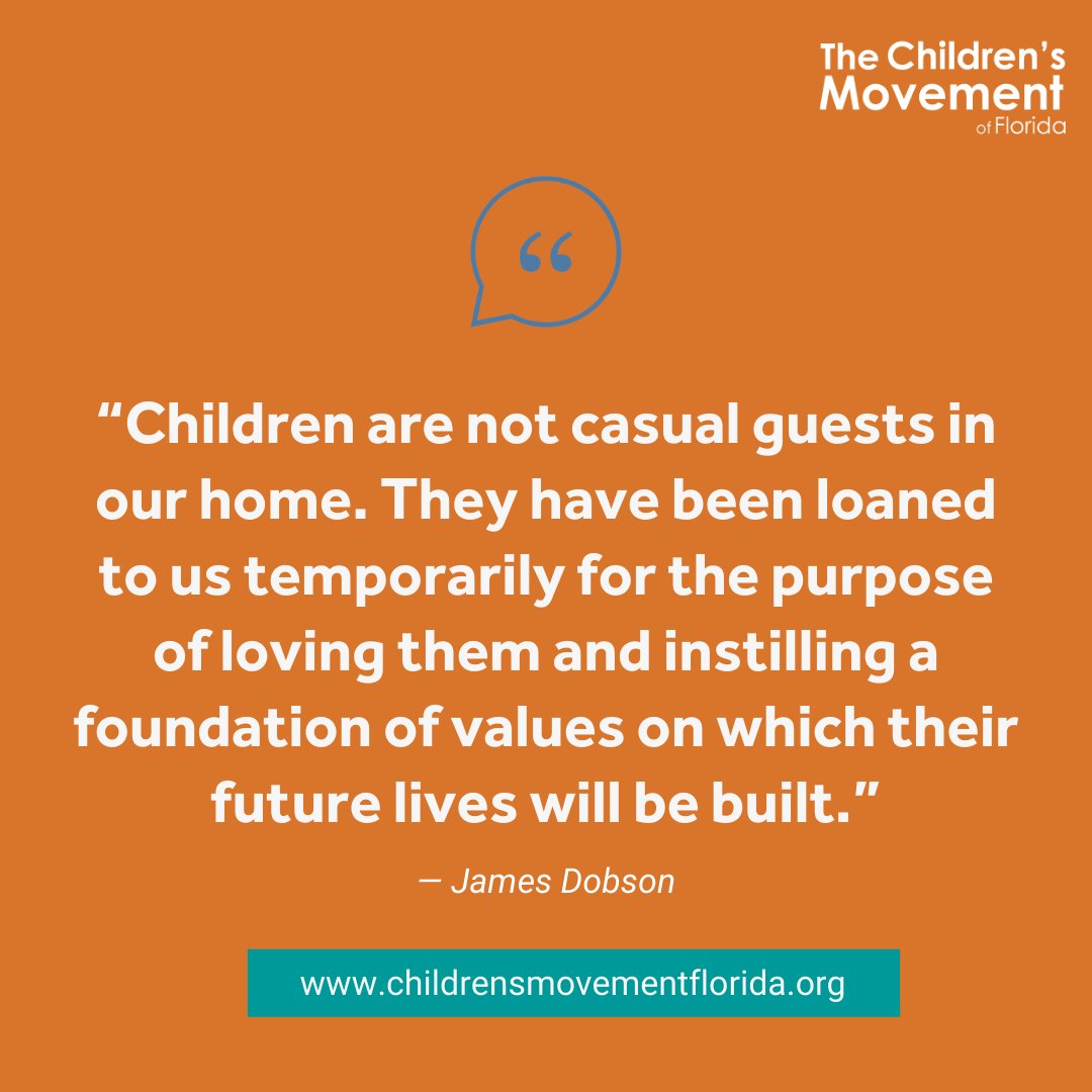 ChildMovementFL's tweet photo. Children need role models despite the situation, place or time! Be the example to follow for your little one. They'll thank you in many, many ways 🧡 https://t.co/i49wfQJpmp