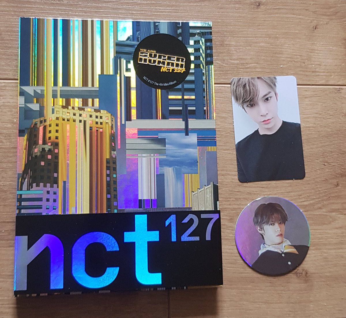 NCT 127 - We are SuperhumanPhotocard : Doyoung Circle Card : YutaFavorite Song : Highway to Heaven