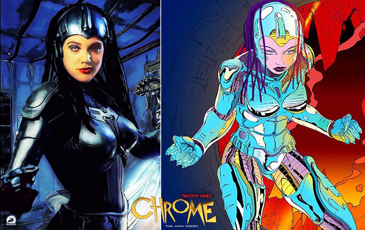 TimothyHines's tweet photo. https://t.co/vkPFPZHaTn
#Chrometheseries #ChromeMiniseries #PendragonPictures #TimothyHines #SusanGoforth #NatashaCoppolaShalom #FemaleSuperhero #Adventure #Action #Fantasy #Scifi #StreamingMay30 https://t.co/hGQ9JM7va9