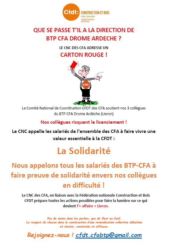 Section CFDT BtpCfa Poitou-Charentes tweet media