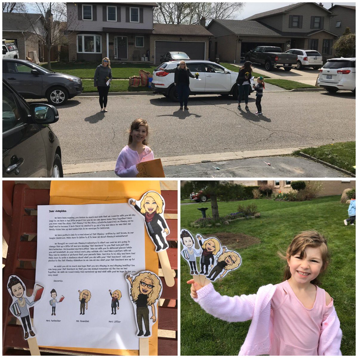 capretta_m's tweet photo. Josephine is blessed to have an amazing kindergarten team. They stopped by to say hi and drop off a fun gift!😍🤩 https://t.co/fihxQBWm0N