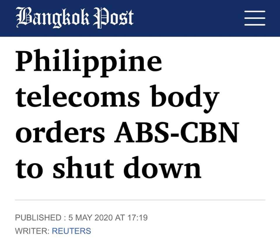 rodmagaru's tweet photo. We made it internationally!

#iStandWithABSCBN
#DefendPressFreedom
#NoToABSCBNShutDown https://t.co/CoWXqaxqxU