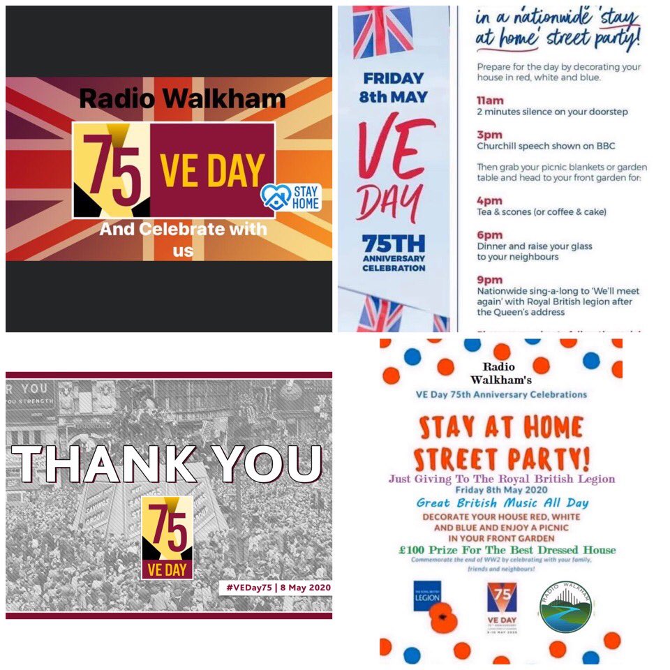#stayathome VE Day with <a href="/radiowalkham/">radiowalkham</a>