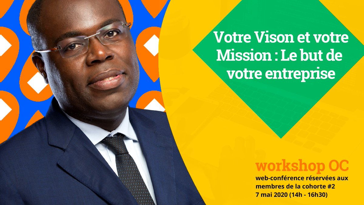 OrangeCornersCI's tweet photo. 🇨🇮 #OCWorkshop : Comment définir une vision et une mission claire pour sa startup en ligne ?
Pour en savoir plus, nous recevons M. @eric_kacou Co-Founder de @es_partners
Thème : Votre vision et votre mission : le but de votre entreprise.
#OCcotedivoire #ESPartners #Entrepreneur https://t.co/Hi4zXKeAZZ