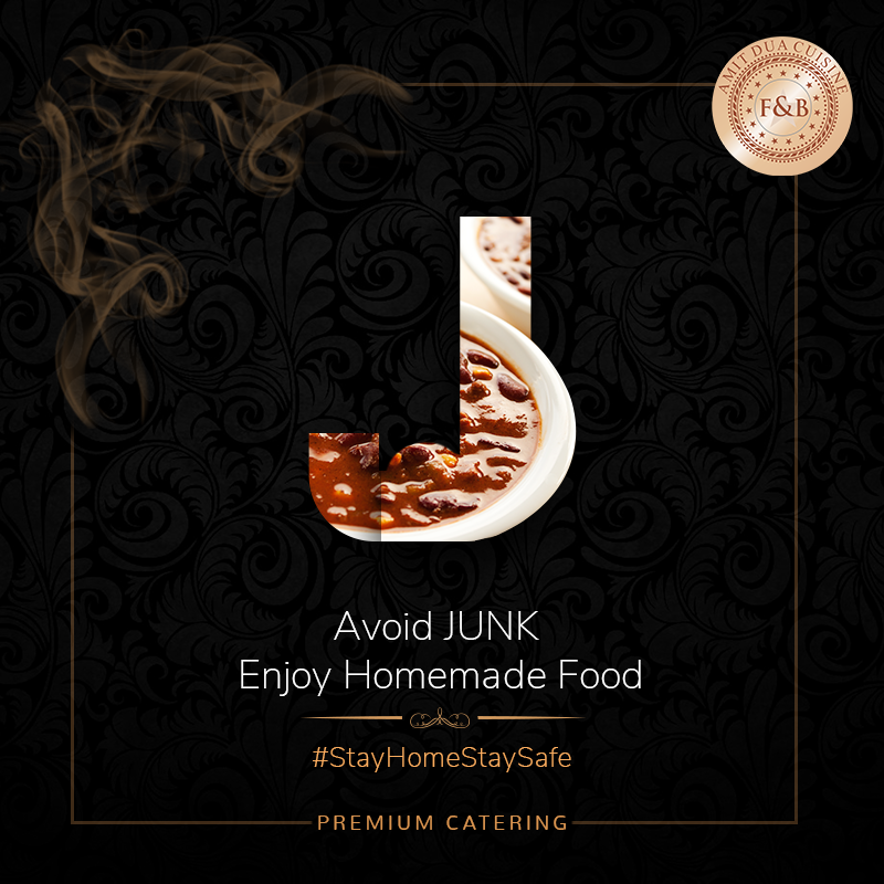 FNBIndia's tweet photo. Healthy eating is important for keeping your immune system in top condition during this tough time. Try to avoid junk food and prepare your daily meal at home itself.

#FnBIndia #CateringService #Coronavirus #COVID19 #Lockdown #StayHomeStaySafe #StayHome #AtoZ #Catering https://t.co/0wBdujHjui