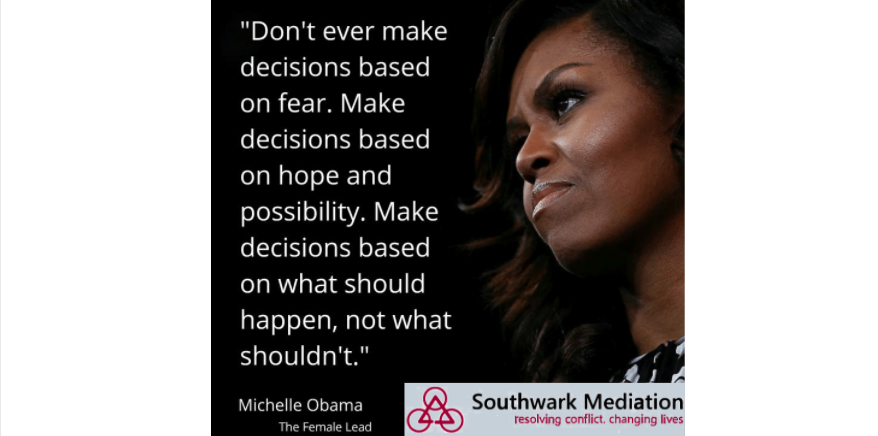 SwkMediation's tweet photo. #Mediation offers hope of resolution in the toughest situations.

Wise words from @MichelleObama: https://t.co/9OcXVTZhrI