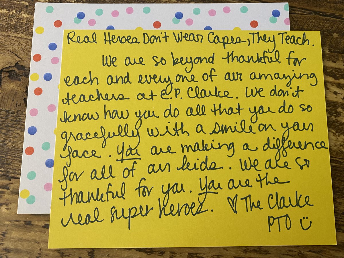 MichelleAllenMI's tweet photo. Happy Teacher Appreciation Day to our AMAZING #SJSchools and #EPCRocks staff.  We know you're the BEST!  Thank you for your dedication and passion for your craft.  Our students and their families are lucky to have you! https://t.co/MxUoVu64qb