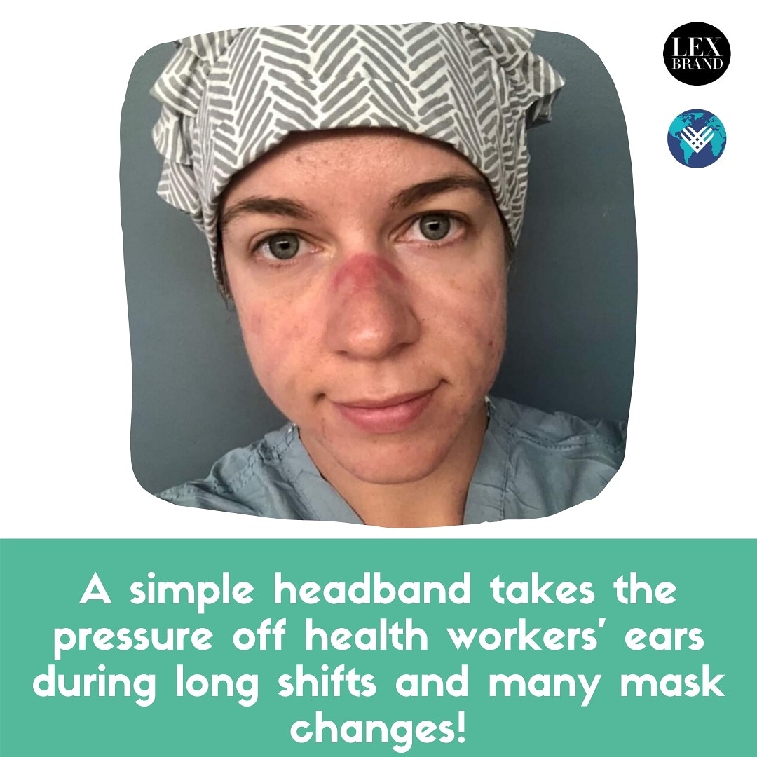 lexbrandshop's tweet photo. It's #givingtuesdaynow #givingtuesday! We're on track to make 120 headbands for Healthcare workers! Want to know how you can help? Head to https://t.co/gUBmsgWZun to donate or learn more! We're only half way to our goal!#coronavirus #covid19 #HealthcareHeroes #COVIDー19 #StayHome https://t.co/Zp88WRjiSh