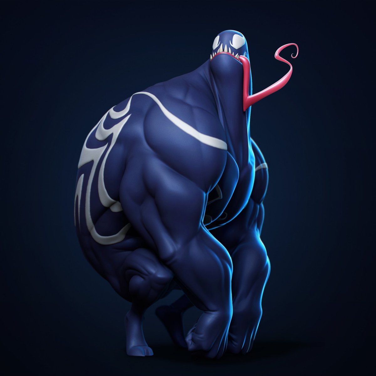 _misterhu_'s tweet photo. Venom !

My 4th character for the 6 fan art challenge on Instagram ! Wanted to sculpt this guy for a while, and here he is !!

@Marvel @pixologic https://t.co/ee1JEh3PiD