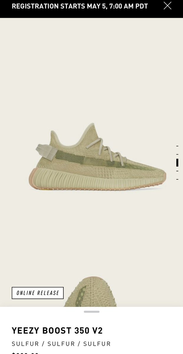 yeezy supply sulfur