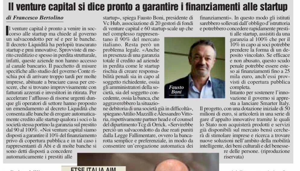 L'innovazione sarà sempre più centrale. E le startup sono al centro dell'innovazione. Anche per questo ci auguriamo che il governo le sostenga in vista dell'approvazione del prossimo decreto economico per fronteggiare l'emergenza Covid-19. Due interessanti interventi.