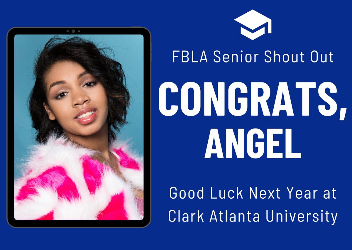 BHS_SCFBLA's tweet photo. Angel was a new member this year.  She competed at DLC and SLC.  She supported the chapter in fundraising and community service throughout the year.  Thanks for making our chapter special. @1ProudBengal @blythewoodhigh @sc_fbla https://t.co/9Nb4KkS2Be