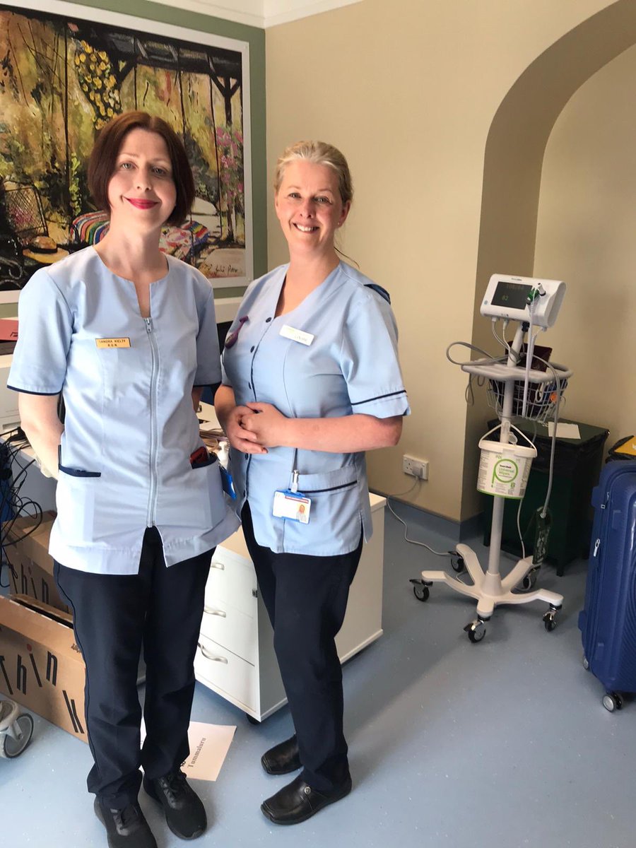We are delighted to be able to lend our support to Sligo University Hospital during these challenging times.🙂

This morning saw the commencement of  pediatric clinics at our facility at Molloway House in #sligo

Many thanks to Sandra and Louise for getting things started 👍😊