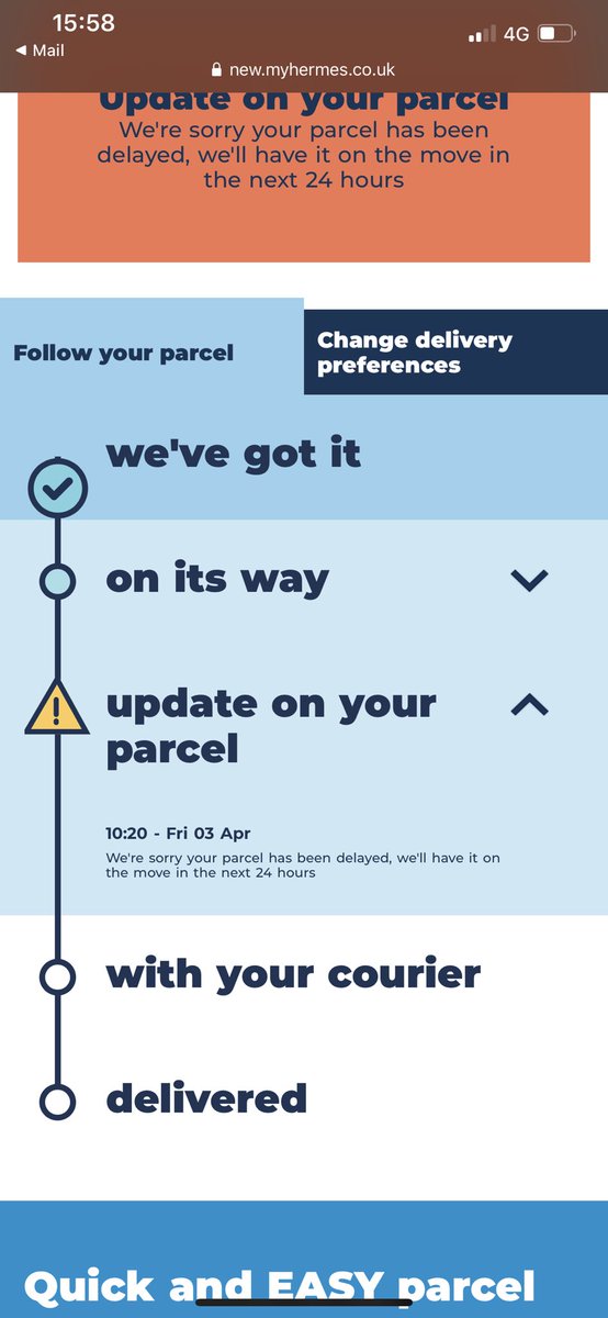 MrBeardFace78's tweet photo. @Hermesparcels @Hermesparcels My parcel has been WITH YOU and delayed since 3rd April, any update???? Please don’t ask me to contact @SportsDirect_CS as I’ve been doing that for 2 weeks and they don’t reply either!! https://t.co/5I16q2rbpi