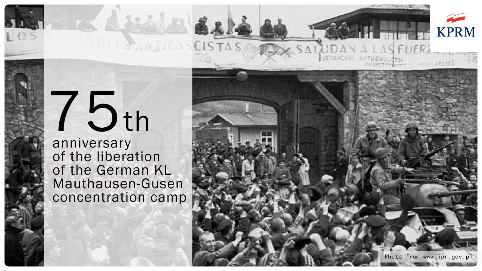 Chancellery of the Prime Minister of Poland on X: "#OTD 75 years ago KL #Gusen-Mauthausen concentration camp was liberated. Many prisoners are still waiting to commemorate site which has been neglected for
