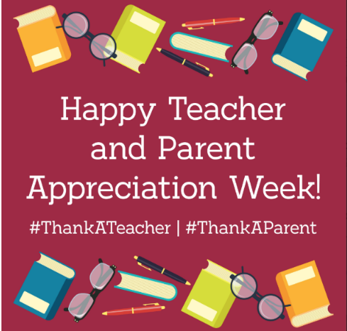 SCES_Scorpions's tweet photo. Join Garland ISD in honoring and thanking our exceptional educators and phenomenal parents for their hard work and commitment to students and staff during Teacher and Parent Appreciation Week. #ThankATeacher and #ThankAParent today and every day. #thespringcreekway https://t.co/DBR0Lw5Wdg