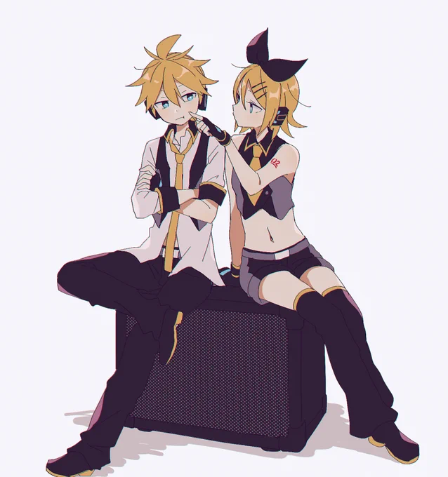 まだあんまり仲良くない(?)青黒 