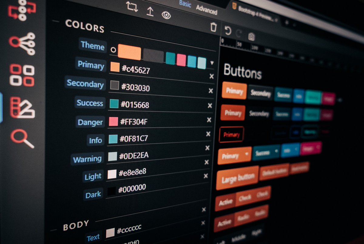 wapplerio's tweet photo. New cool features like the #Bootstrap4 Theme Manager gets unveiled in anticipation of the upcoming Wappler 3.0 https://t.co/SpDvxqBWmy https://t.co/qL1VDI0lzz