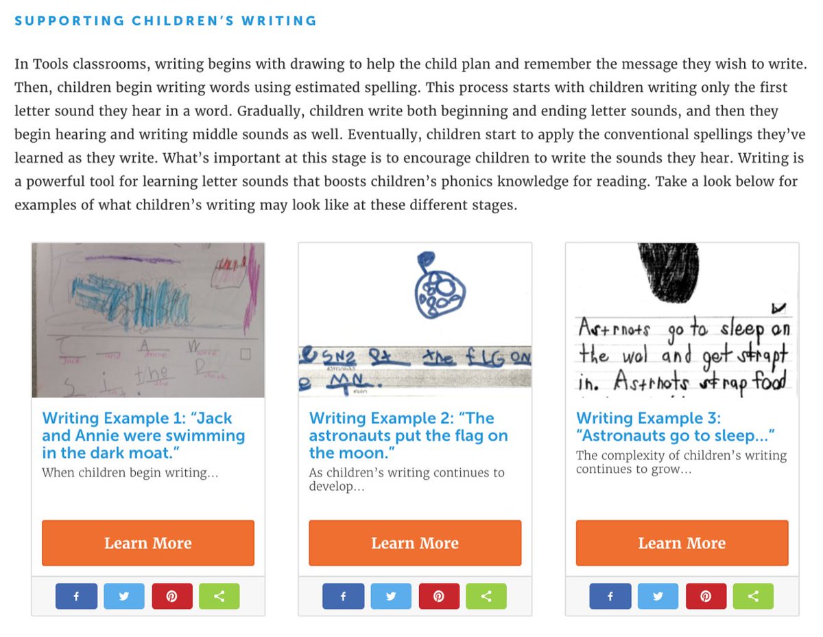 Tools_Mind's tweet image. NEW #ToolsatHome. Parents, check out Project Time and the new section, Supporting Children’s Writing for parents. Learn about #kindergarten writing development from the Tools perspective. Then, check out the #writing prompts for each Astronaut Adventure! toolsofthemind.org/tools-at-home/…