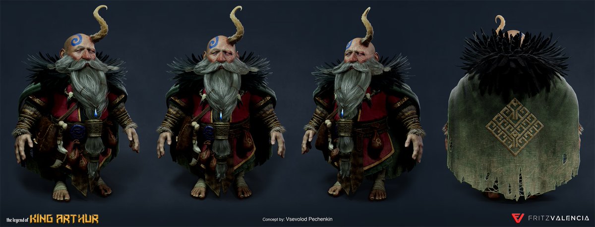 fritzisonfire's tweet image. Hi everyone! Managed to finish this guy up. You can check more renders on my Artstation page over here: artstation.com/artwork/A9AkDm
Made with: Maya, Zbrush, Mari, Photoshop, Substance Painter Marvelous Designer & Marmoset Toolbag.
#gameart #madewithsubstance #characterart #fantasy