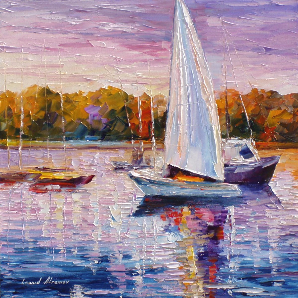 afremovartcom's tweet image. EVENING CALM — PALETTE KNIFE Oil Painting On Canvas By Leonid Afremov bit.ly/2yxiQd3

Click on the link to see more details
#abstractogram #colorfulllife #colorfull