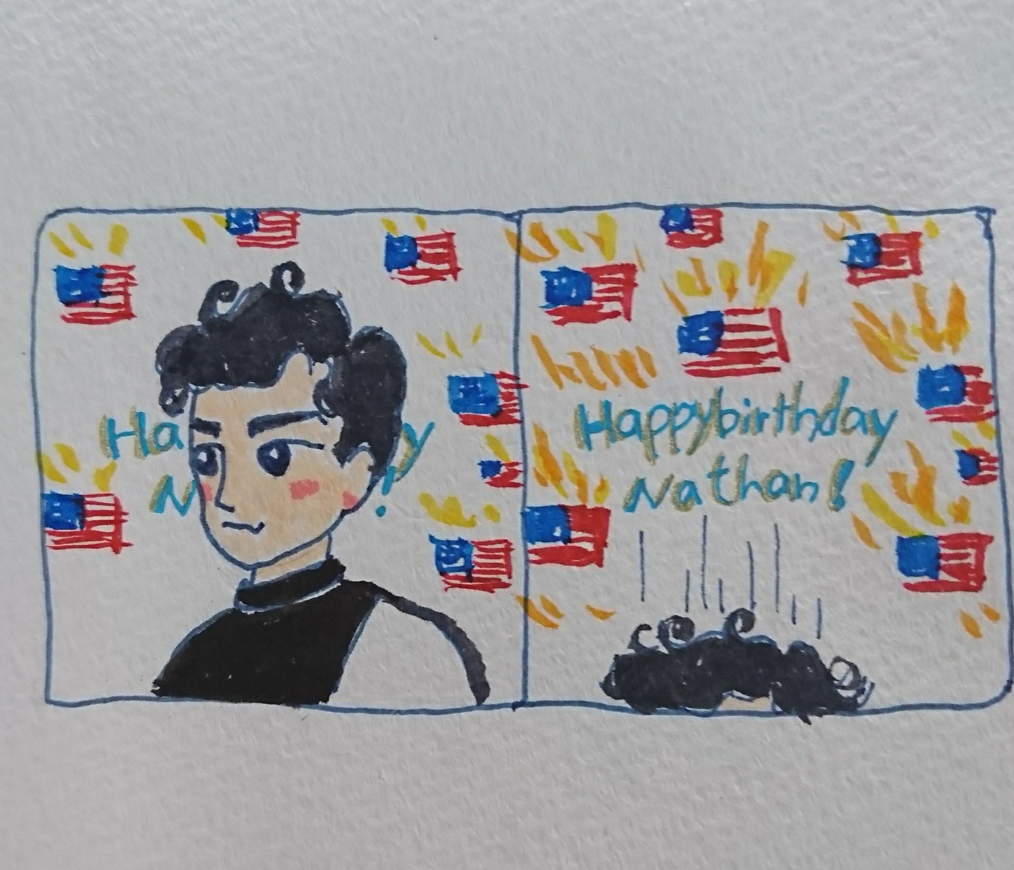                .* Happy Birthday *.
Nathan Chen 