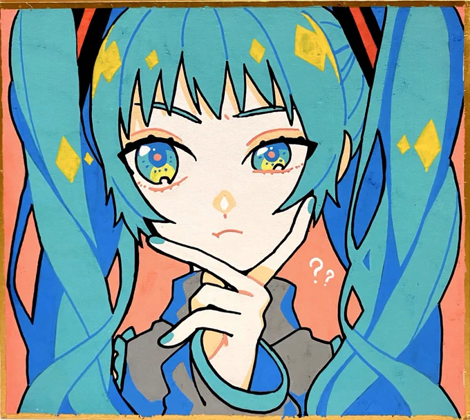 POSCAでミクちゃん 