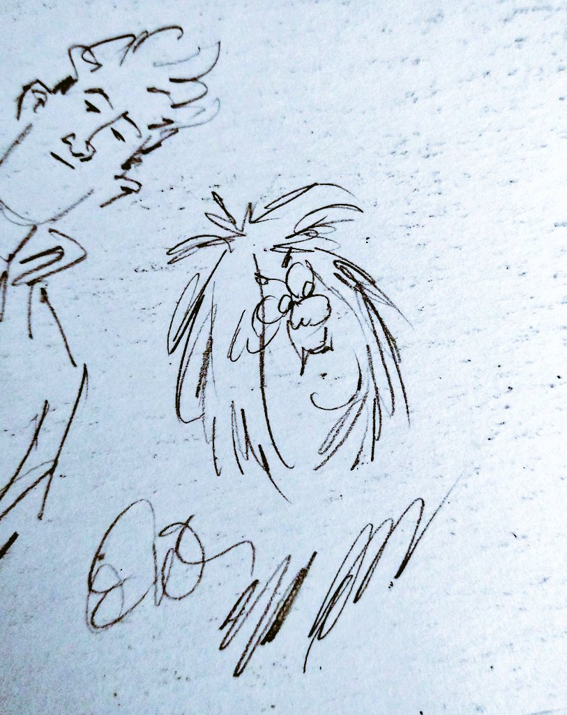 Just noticed some scribbles on the back of one page... Fantastic Mim!