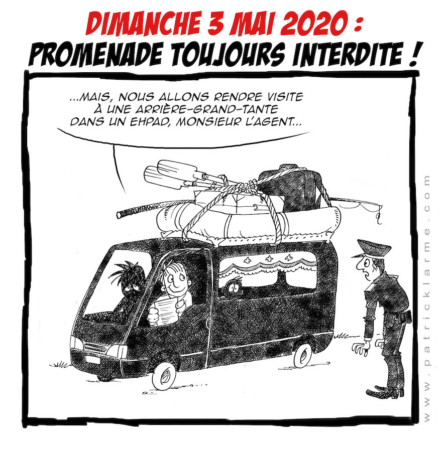 patrick_larme's tweet photo. #coronavirus #CoronaMaison #COVID19 #CoronavirusFrance #dessin #DessinDePresse #humournoir #confinement #BDCovid19 #Deconfinement11Mai #masquespourtous #masquesbarrieres #HumourConFinement https://t.co/B4If9LZqKR