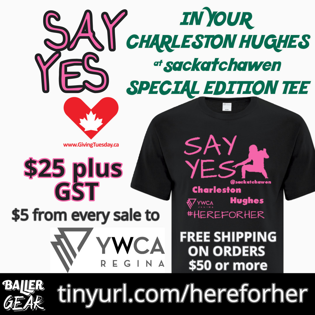ShopGenXistory's tweet photo. It's @GivingTuesdayCa &amp; we are pleased to join the @39_sack @YQR_GIVES initiative for @YWCARegina 

Now till 11:59 pm 
Order your @sackatchawen #sayyes 
Special Edition #hereforher for only $25 plus GST 

https://t.co/Oi7OZwcIIr

#39sack #Sask #yqrgives #GivingTuesdayNow 

Pls RT https://t.co/66XGuXl0KV