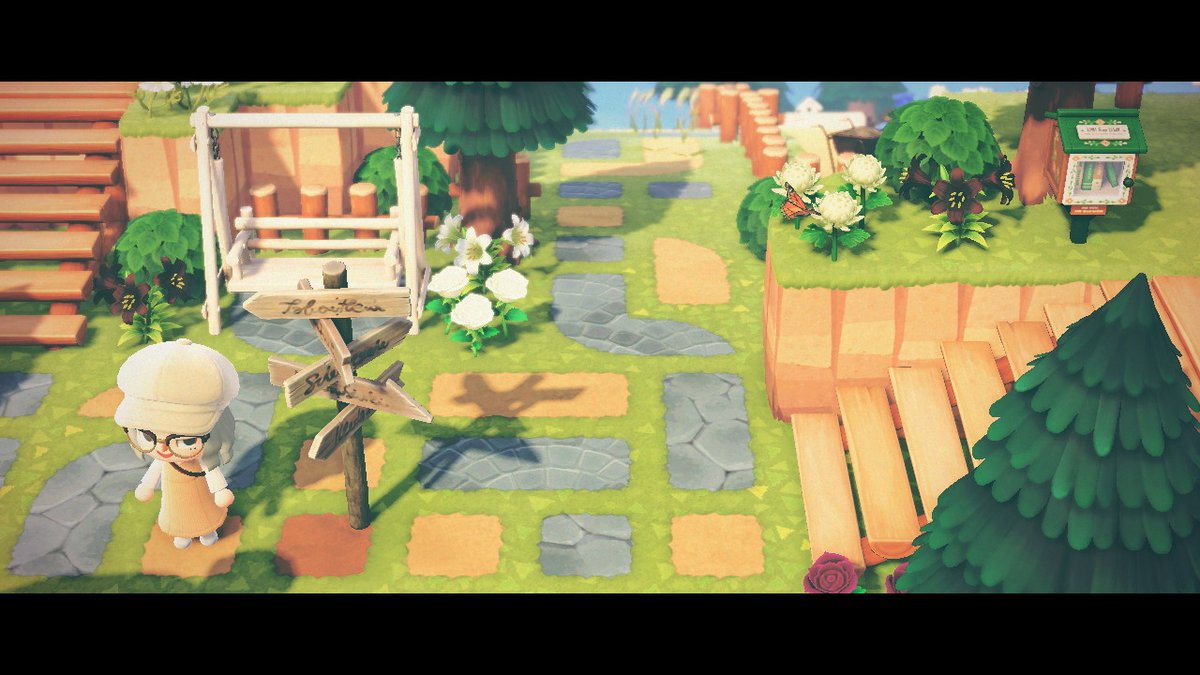 sproid2's tweet image. making progress on my residential area ^^ #AnimalCrossing #ACNH #NintendoSwitch