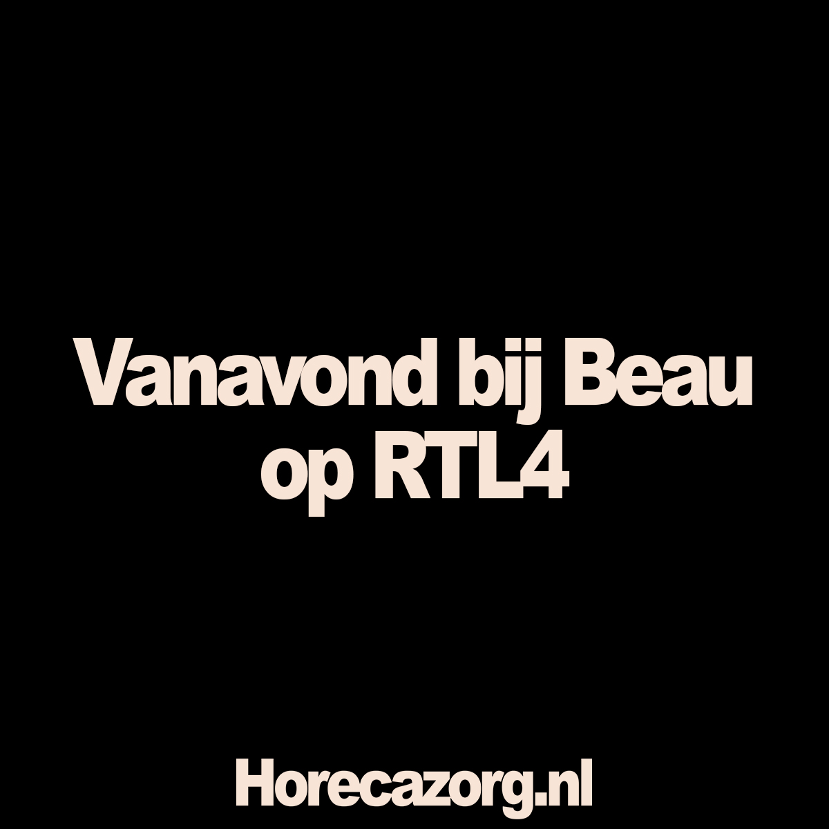 horecazorg's tweet photo. Vanavond schuift horecaondernemer Laurens Meyer aan bij Beau op RTL 4! De nieuwe talkshow van Beau van Erven Dorens waarmee hij Jinek opvolgt. Kijk en luister mee vanaf 21:22 uur.

Ga ook naar https://t.co/NDHvnxoPXb en teken de petitie.

#Horecazorg #Beau #RTL4 #Jinek https://t.co/Ujj7U8qm02