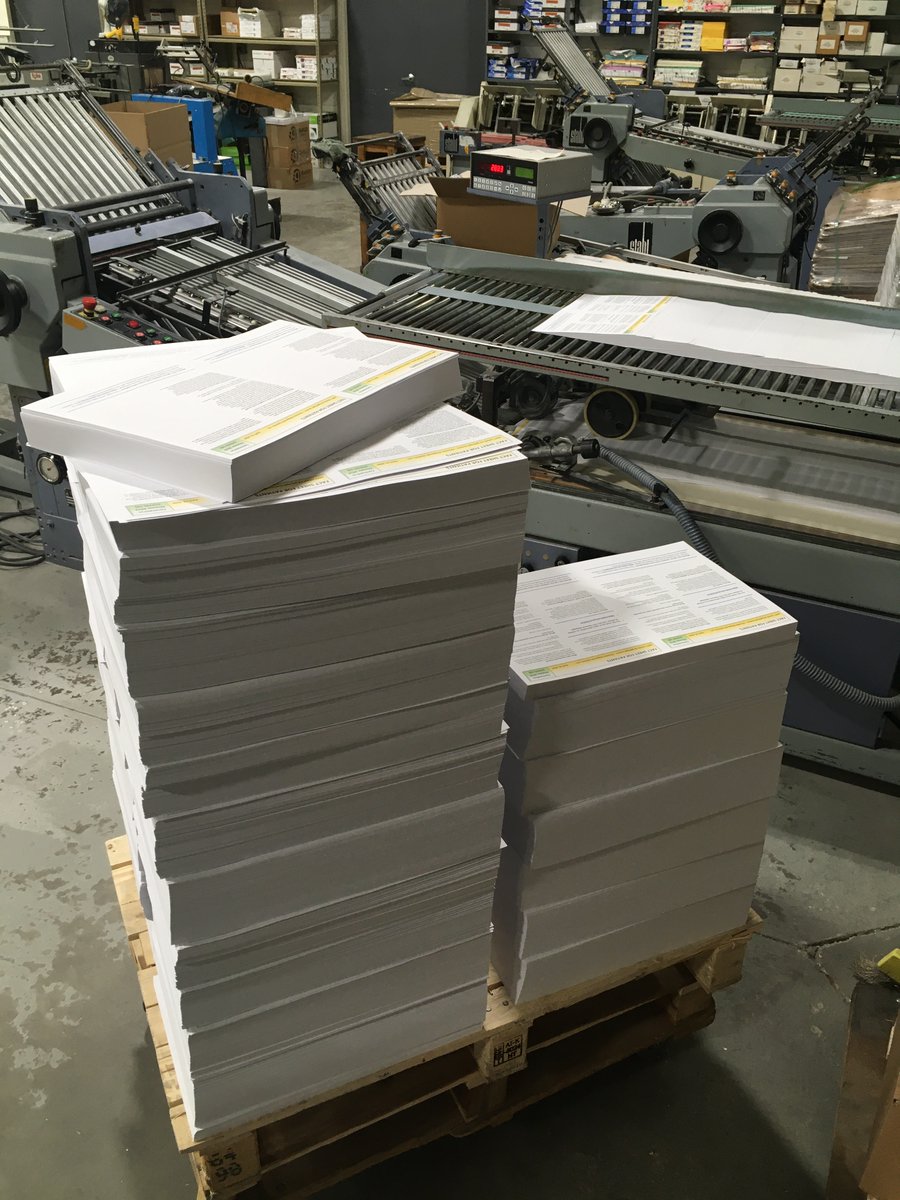 ChrisASearles's tweet photo. Each sheet of paper represents a #COVID19 rapid test  hitting #doctors offices and #hospitals soon.

Very proud to be a part of the work going into overcoming this #pandemic.

Stay strong, stay safe, stay healthy!

#coronavirus #longisland #smallbusiness #smallbiz #printmedia https://t.co/39rPqZ2aWo
