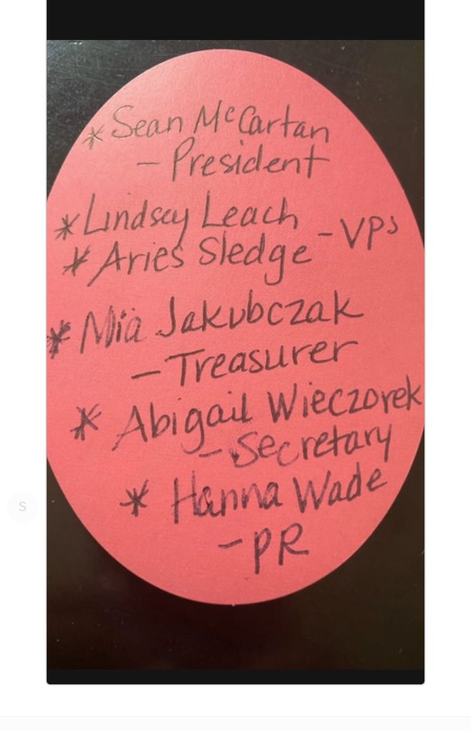 Even though we aren’t physically at East, the senior officers are so proud to pass the baton to the new officers 2020-2021🥰 we wish you all the best and can’t wait to see the success you will bring:))