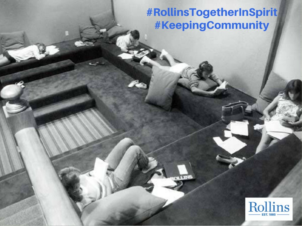 RollinsArchives's tweet photo. The @OlinLibrary Pillow Room isn't actually a part of #RollinsArchives, but this photo still counts as an #ArchivesVirtualVisit! We imagine this is what you all look like studying at home. Luckily, #RollinsCollege finals are almost over!
#RollinsTogetherInSpirit #KeepingCommunity https://t.co/0rqLIN7RiH