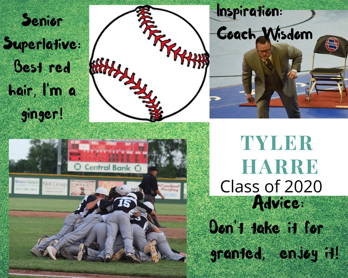 Tyler Harre 
#2020WillardSeniorSnapshots

**Please like &amp; share out! Leave a comment with congratulations, a fun memory, why you're proud of them, or something you like about them.**