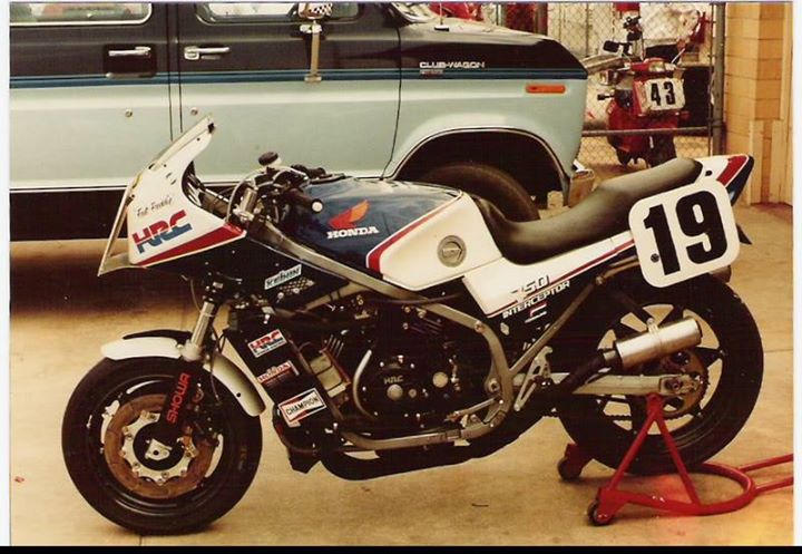 Freddie Spencer #19 Honda VF750F V4 Daytona
