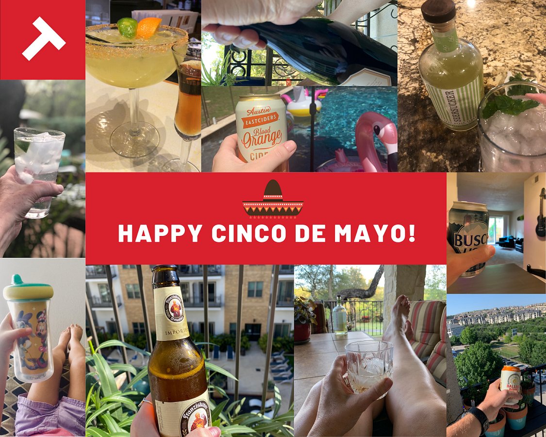 We're celebrating Cinco in safety, cheers!