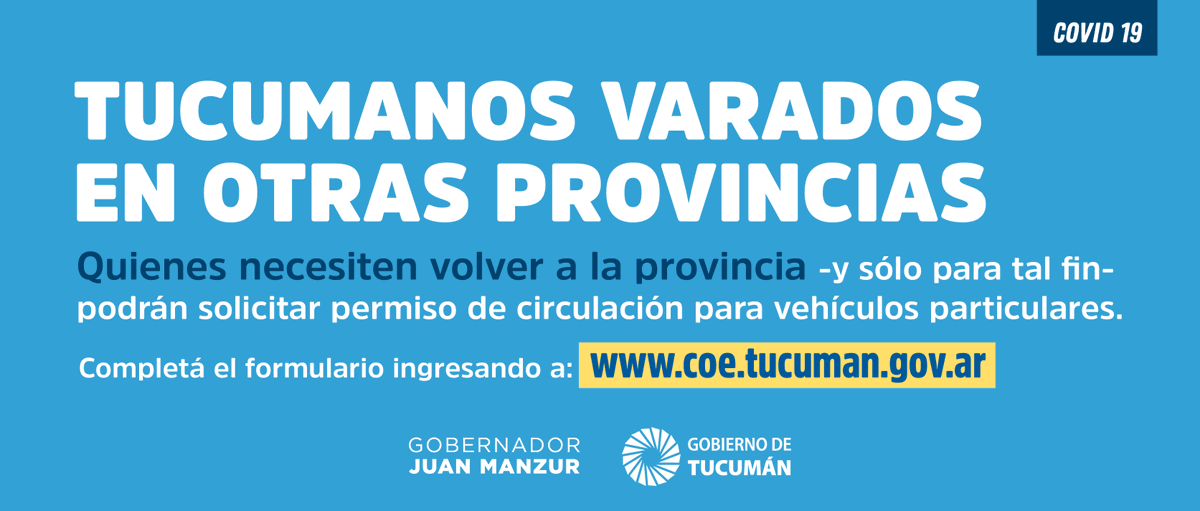 Si necesitás volver a la provincia podés tramitar el Certificado de Retorno al Domicilio Habitual en vehículo particular. Para solicitarlo, completá el formulario en este link ➡️ bit.ly/3b9ZvMm