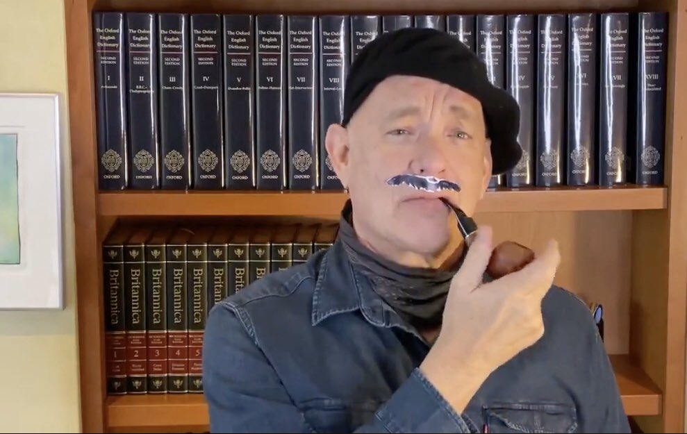 does tom hanks smoke cigarettes Books. Art. Hanks. 9/10 @tomhanks