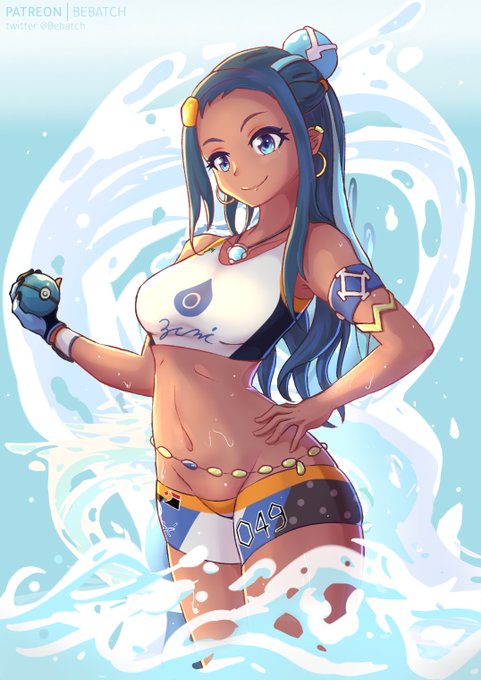 Nessa [ ルリナ ] - illustration

I tried a timelapse video~!
Check out the speedpaint: https://t.co/PQvuWmkKML

#swordshield #swordandshield  #pokemon #Nessa #ルリナ #speedpaint 